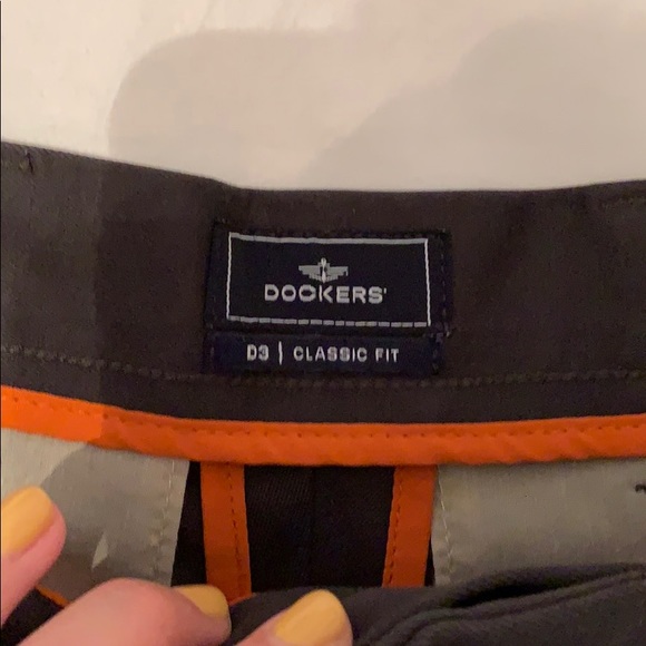Dark Grey Dockers Dress Pants - Picture 3 of 5